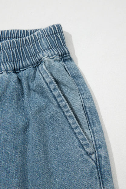 ~PREORDER~ Daisy Days Frayed Floral Wide Leg Jeans ~PREORDER~