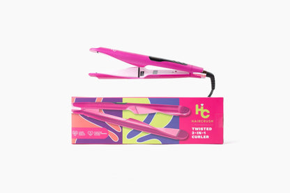 "2-in-1 Twist" Digital Curler & Straightener