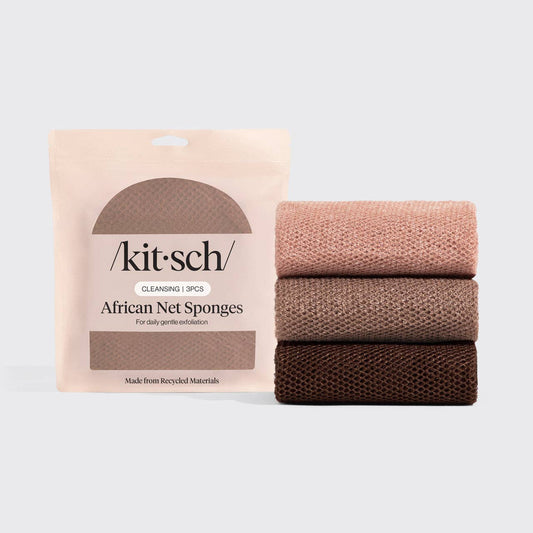 Kitsch African Net Sponges (3-Pack)