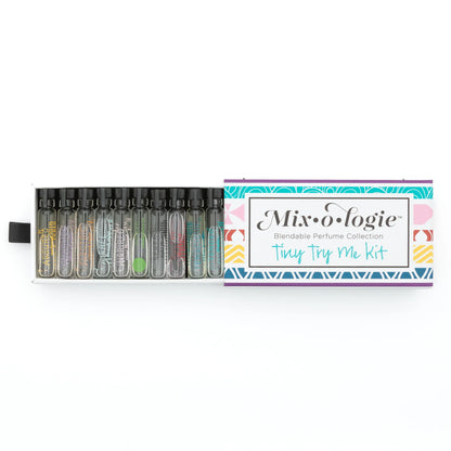 MIX•O•LOGIE Tiny Try Me Kit | Blendable Perfume Sampler Set