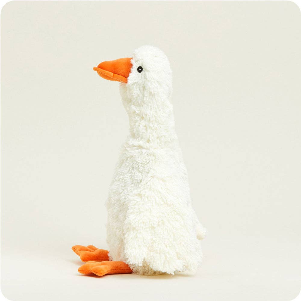 Goose Warmies Plush – Microwavable Lavender Scented Heating Pad Stuffed Animal for Comfort & Stress Relief