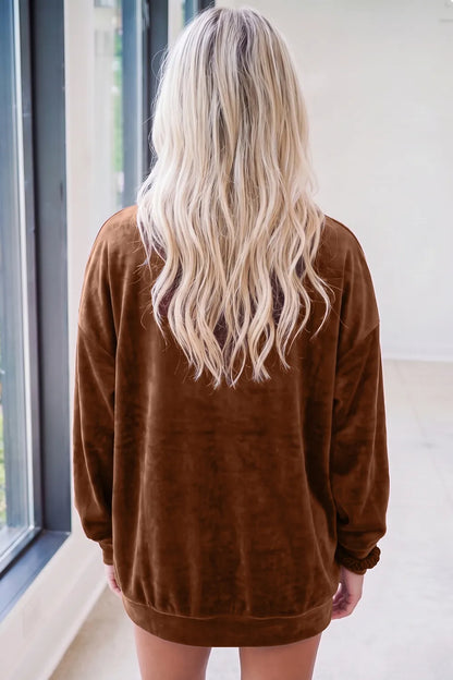 ~PREORDER~ Pray in Velvet Embroidered Sweatshirt ~PREORDER~