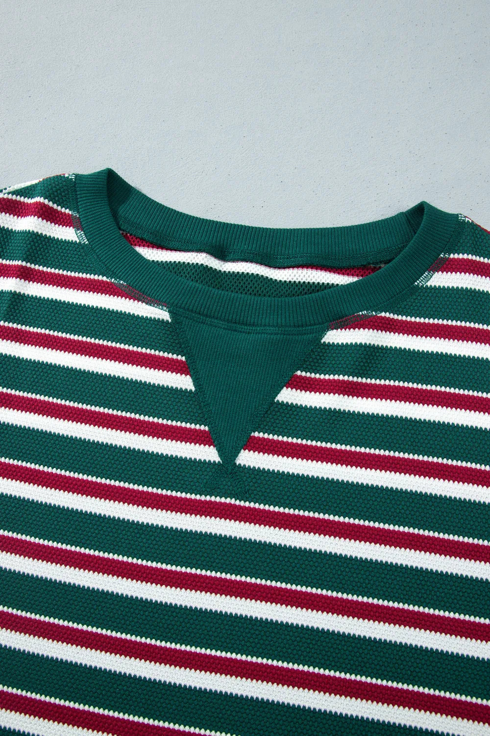 ~PREORDER~ Merry Stripe Green & Red Plus Size Sweatshirt ~PREORDER~