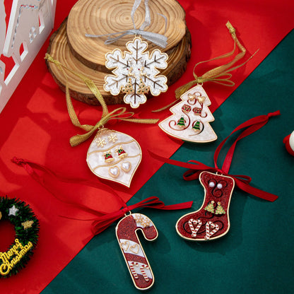 Merry Little Trio Set | Christmas Stud Earrings & Ornament Gift Set