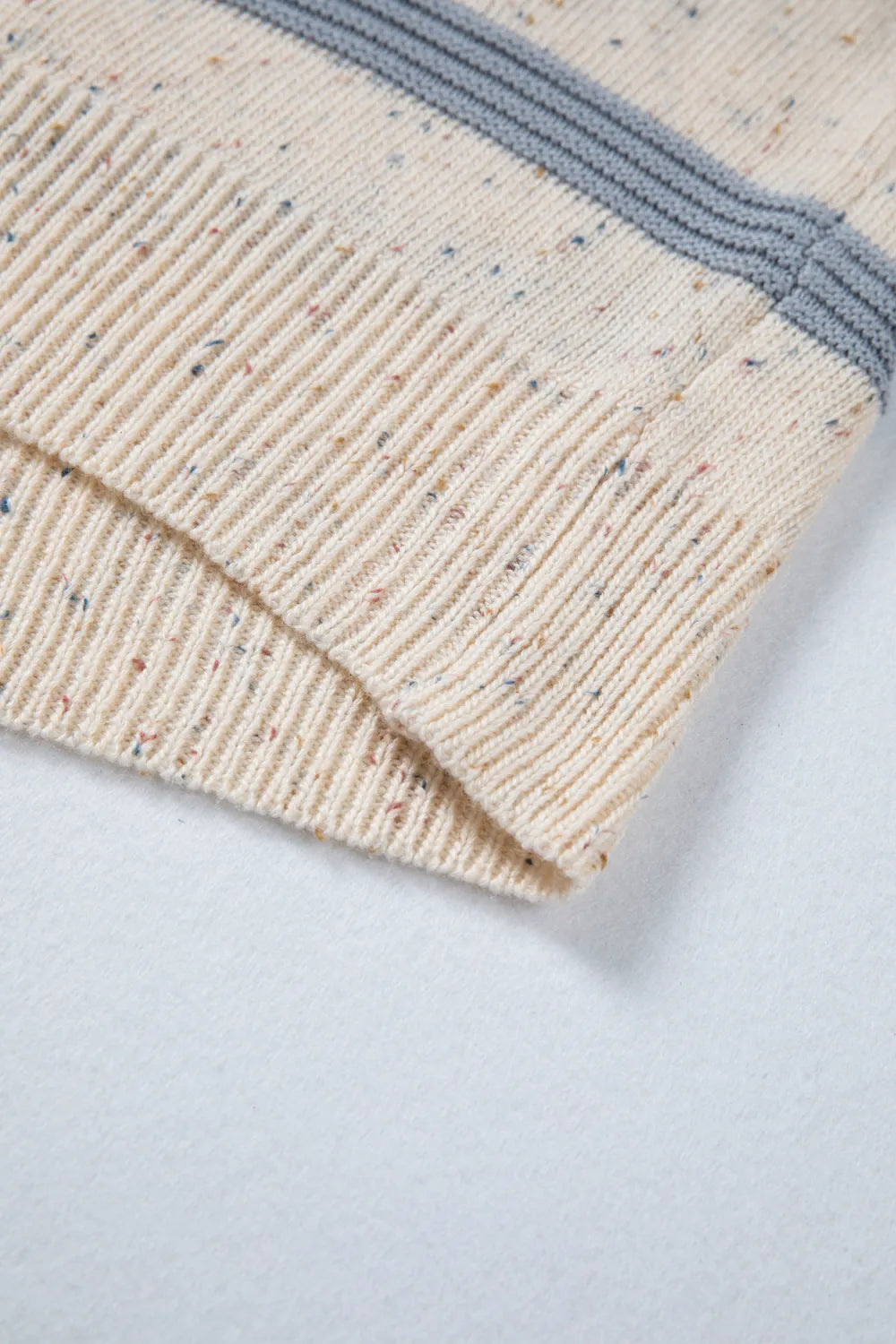 ~PREORDER~ Cozy Contrast Exposed Seam Sweater ~PREORDER~
