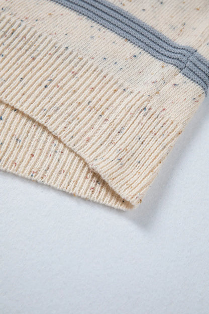 ~PREORDER~ Cozy Contrast Exposed Seam Sweater ~PREORDER~