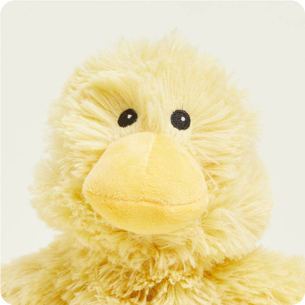 Yellow Duck Warmies Junior Plush – 9” Microwavable Lavender Scented Heating Pad Stuffed Animal