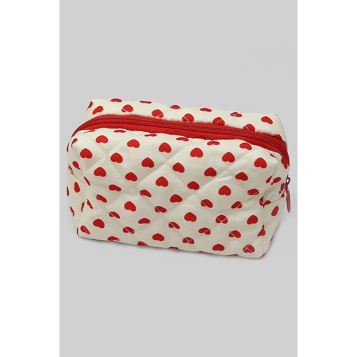 HEART PATTERN MAKEUP POUCH