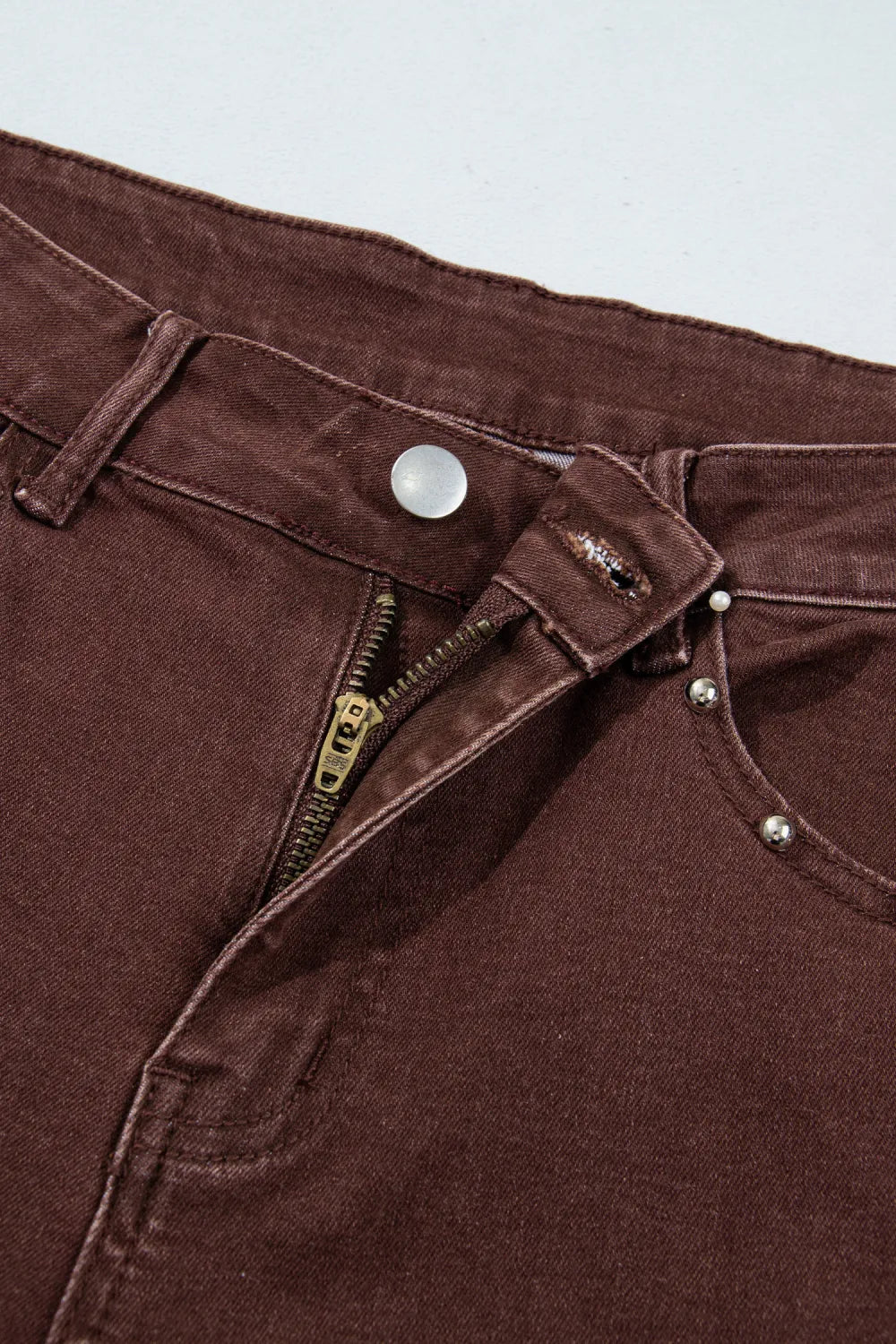 ~PREORDER~ Espresso Edge Rivet Jeans ~PREORDER~