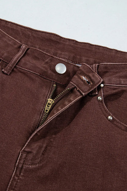 ~PREORDER~ Espresso Edge Rivet Jeans ~PREORDER~