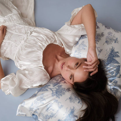 Kitsch x Bridgerton Satin Pillowcase – Luxury Hair & Skin Protecting Satin Pillowcase