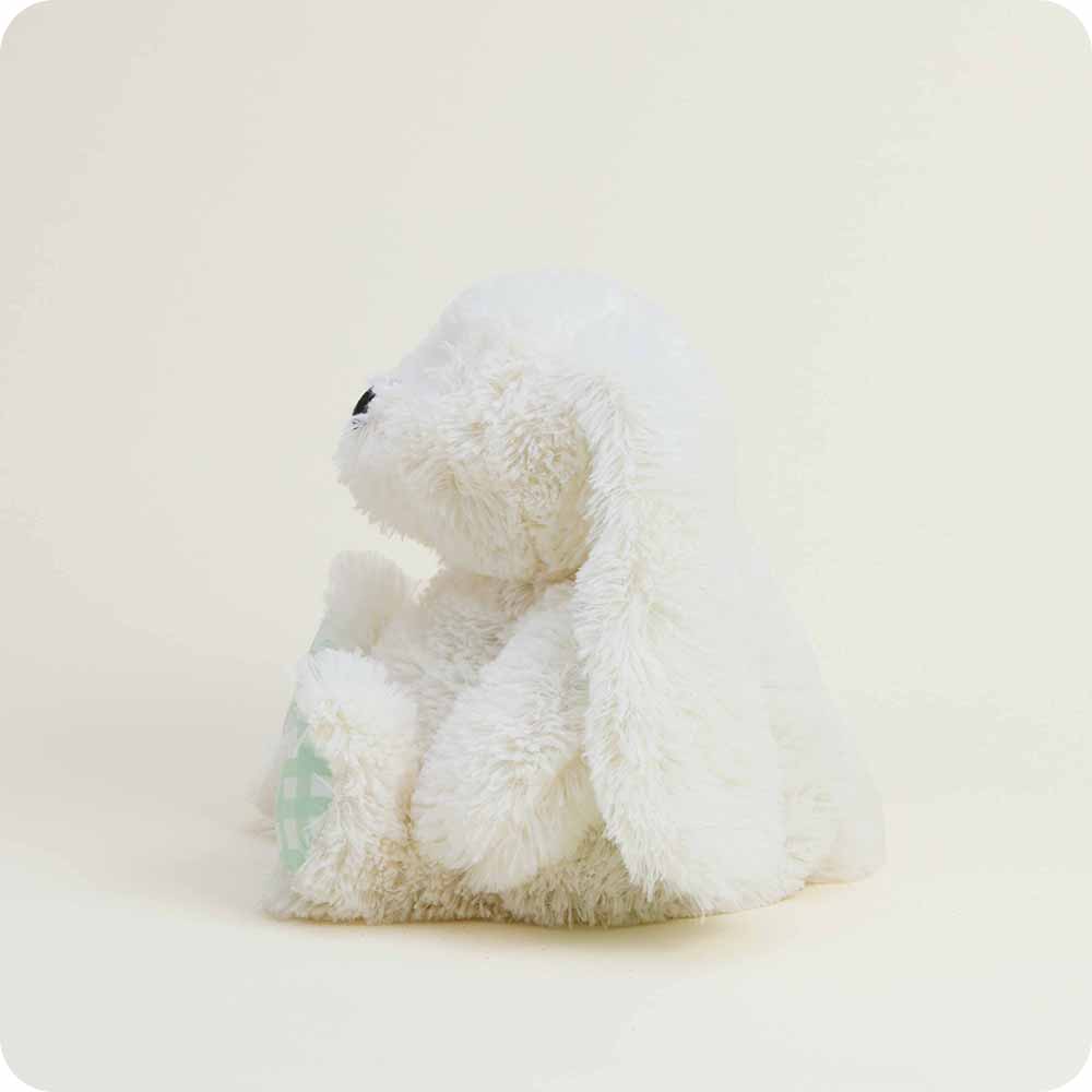 Warmies Gingham Bunny Plush | Large 13" Microwavable Lavender-Scented Weighted Bunny