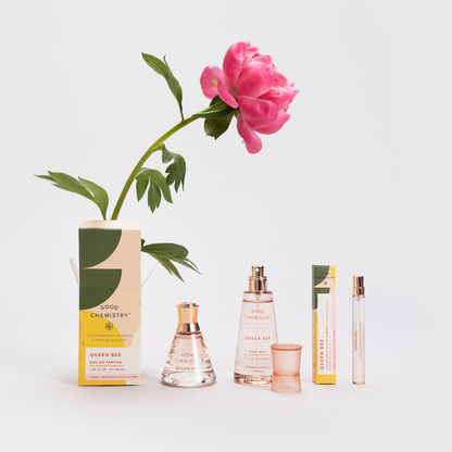 Good Chemistry Queen Bee Body Mist | Black Currant Peony Amber Fragrance Spray