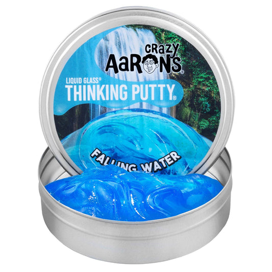 Falling Water Thinking Putty® – Crystal Clear Liquid Glass® Sensory Putty | Crazy Aaron’s