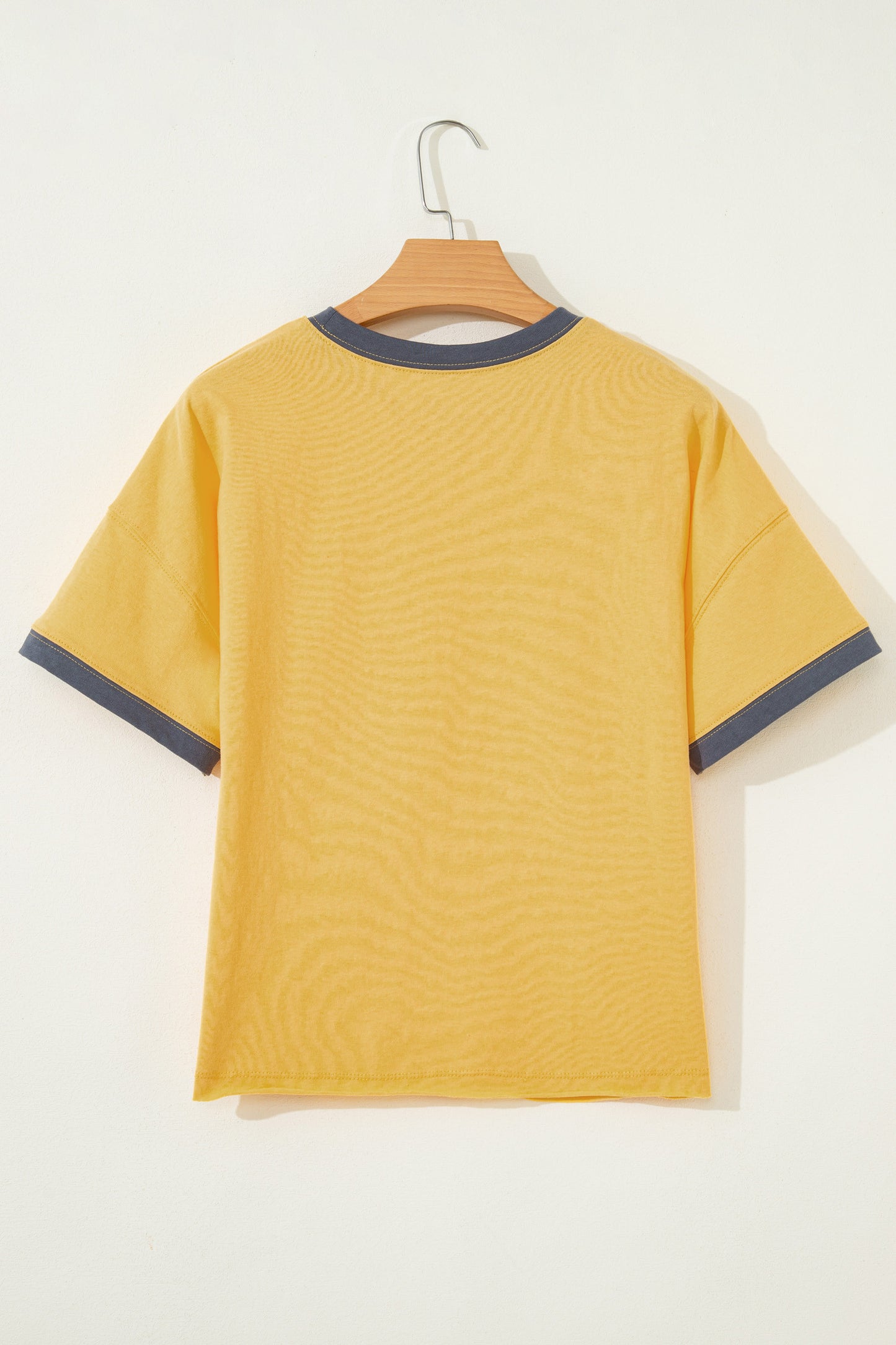 Sunny Days Contrast Trim Tee ☀️