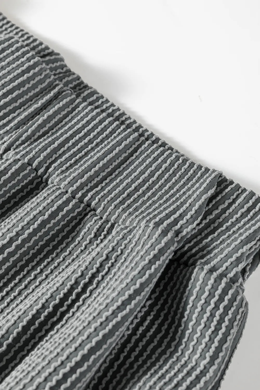 ~PREORDER~ Charcoal Comfort Ribbed Two Piece Pant Set ~PREORDER~