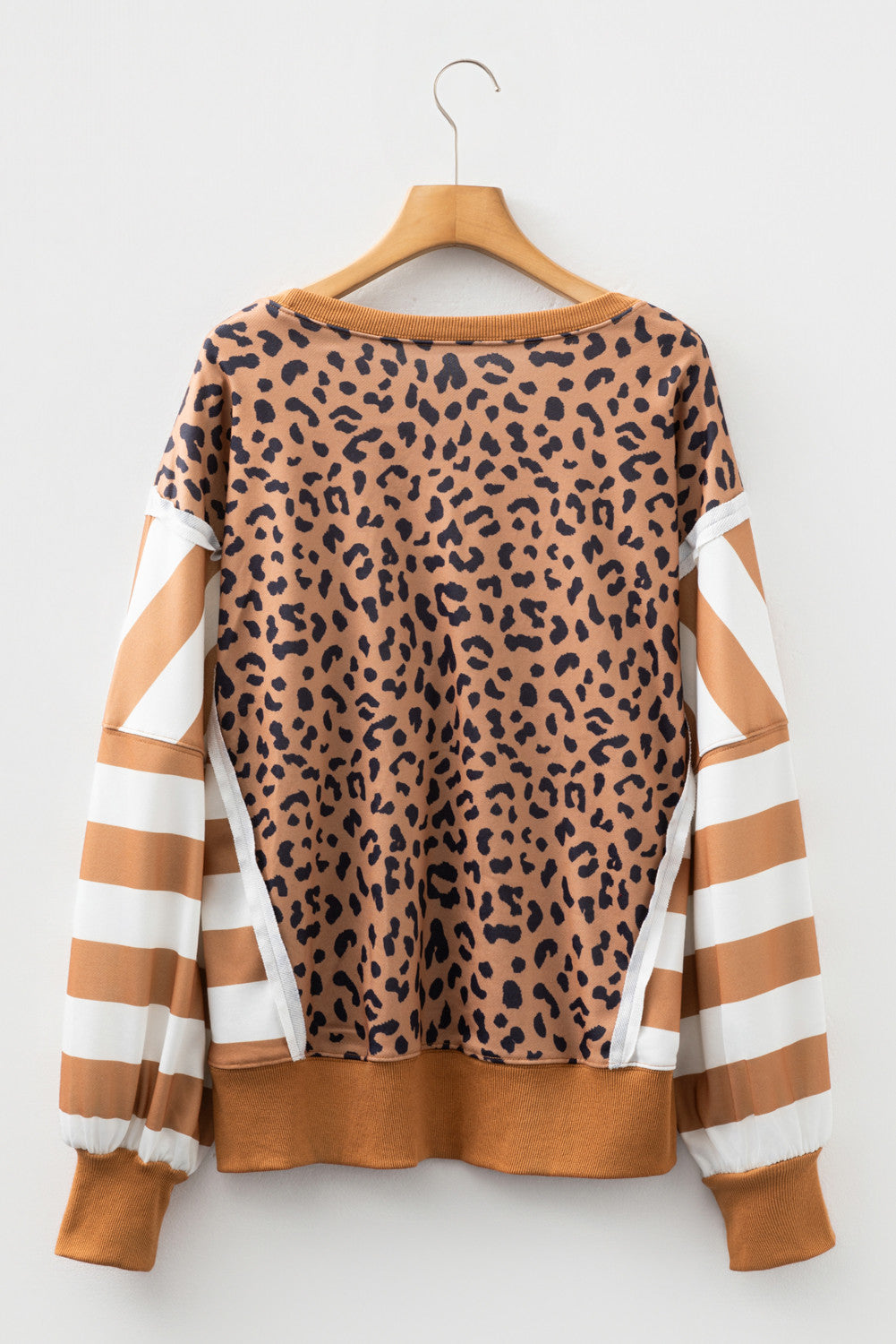 Wild Streak Color Block Sweatshirt