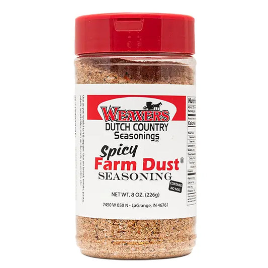 Spicy Farm Dust Seasoning -Weavers Dutch Country Seasonings