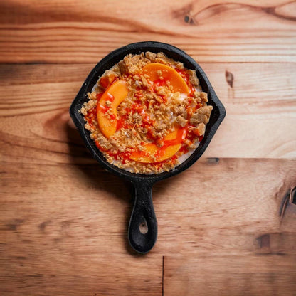 Peach Cobbler Skillet Candle – 8 oz / 3-Wick