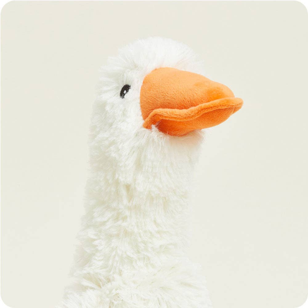 Goose Warmies Plush – Microwavable Lavender Scented Heating Pad Stuffed Animal for Comfort & Stress Relief
