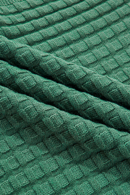 Everyday Texture Short Sleeve Sweater – Mist Green 💚