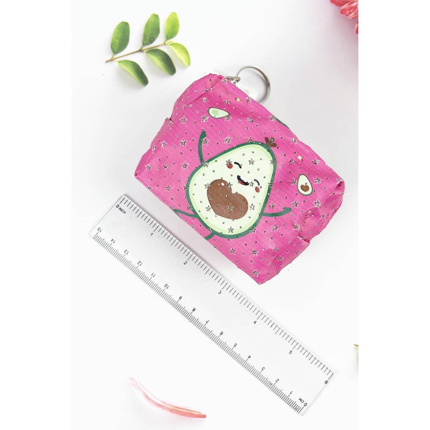 CUTE FASHION COSMETIC POUCH OF ASSORTED AVOCADO PRINT