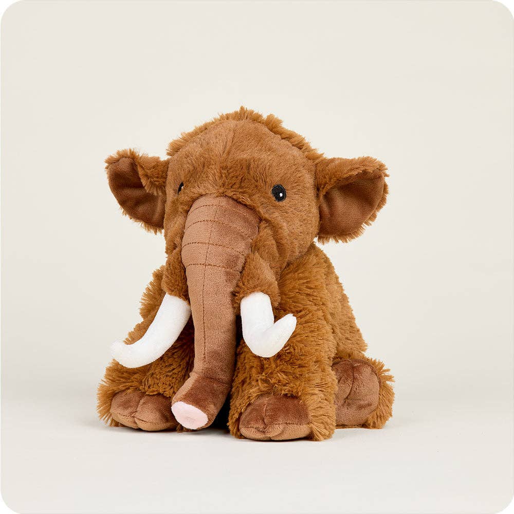 Wooly Mammoth Warmies® Plush | Large 13” Microwavable Lavender Stuffed Animal