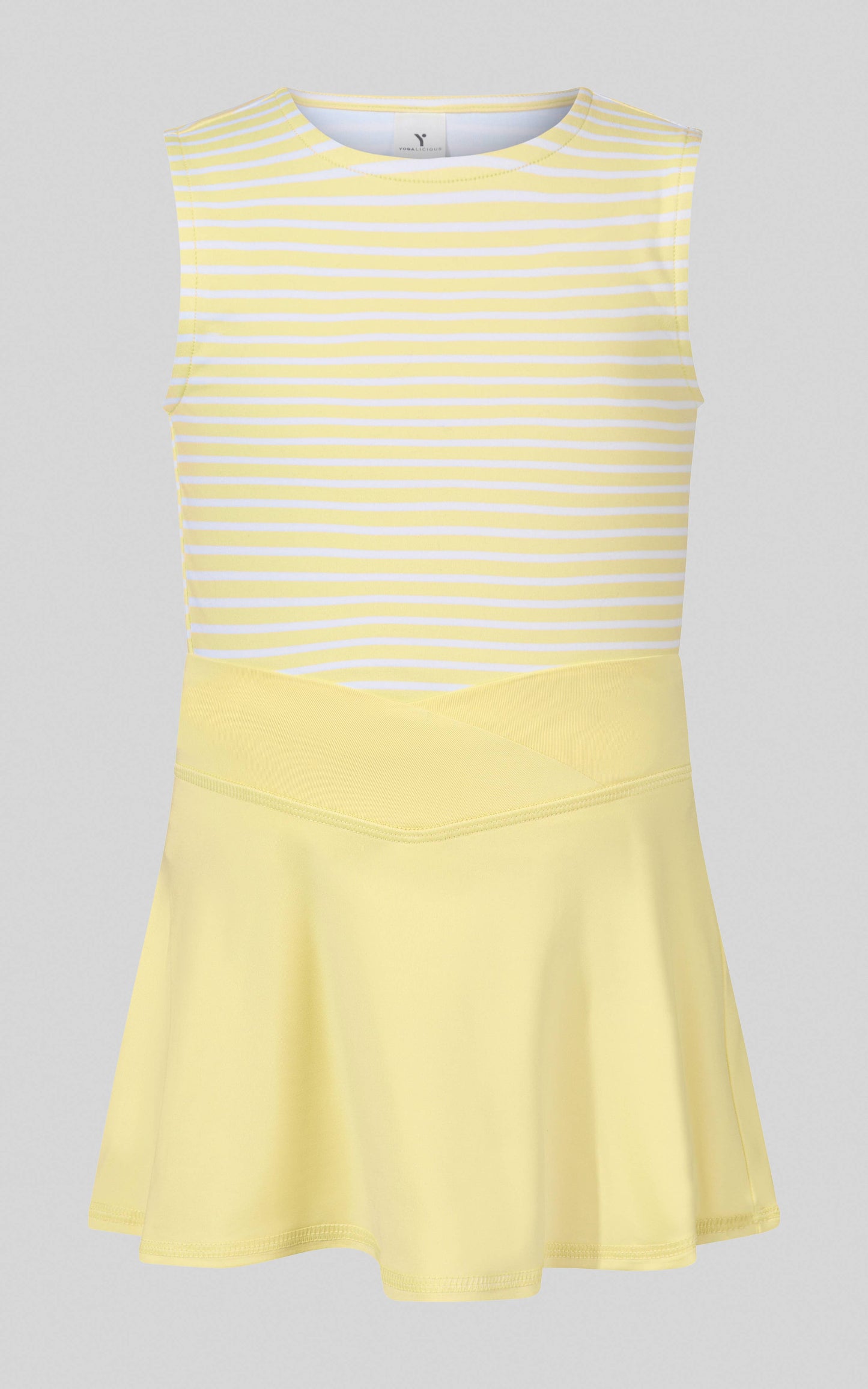 Little Girls Tank, Crossover Skort & Fanny Bag Set | 3-Piece Boutique Outfit