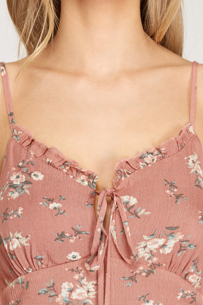 The “Petals & Promises” Floral Romper