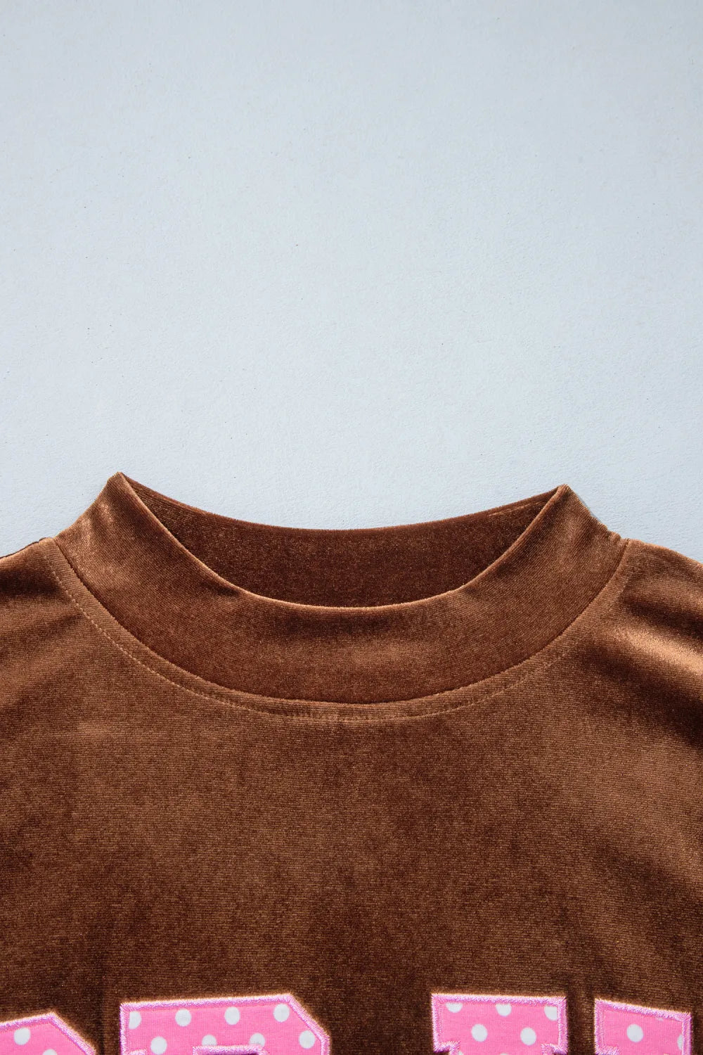 ~PREORDER~ Pray in Velvet Embroidered Sweatshirt ~PREORDER~