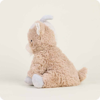 Goat Warmies Plush – Microwavable Lavender Scented Heating Pad Stuffed Animal for Comfort & Stress Relief