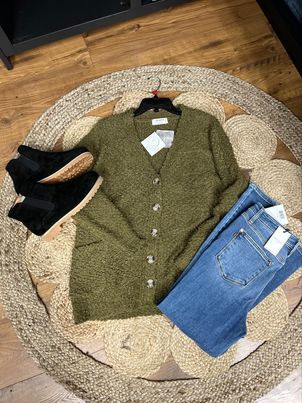 "Olive" You Fall Cardigan