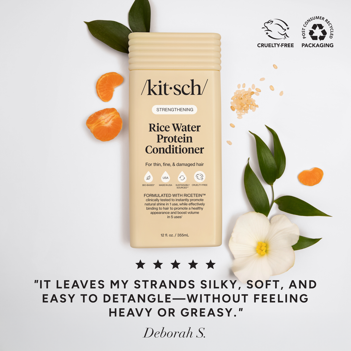 Kitsch Rice Water Protein Strengthening Conditione