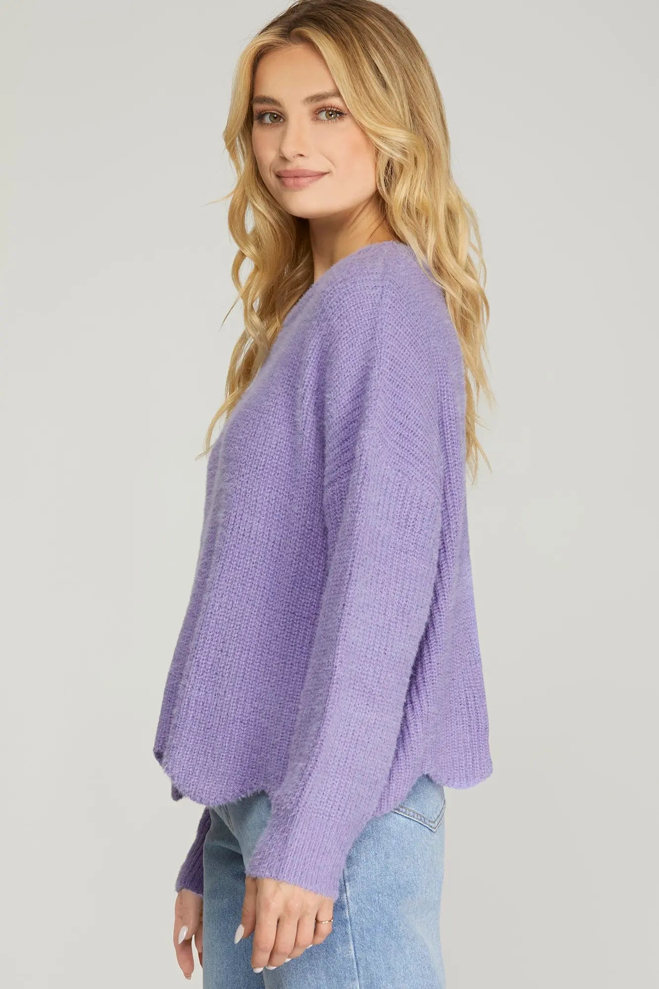 Lavender Daydream Knit Sweater