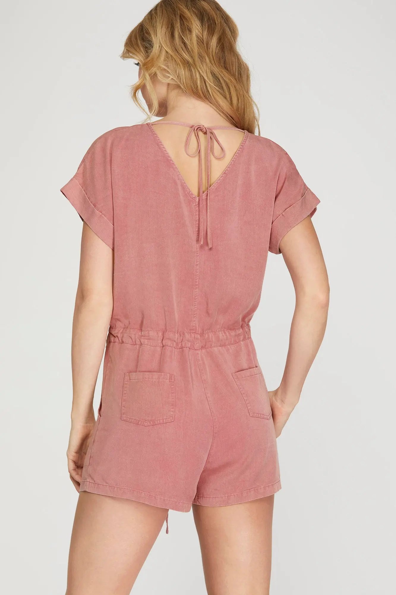 Easy Breezey Drawstring Romper