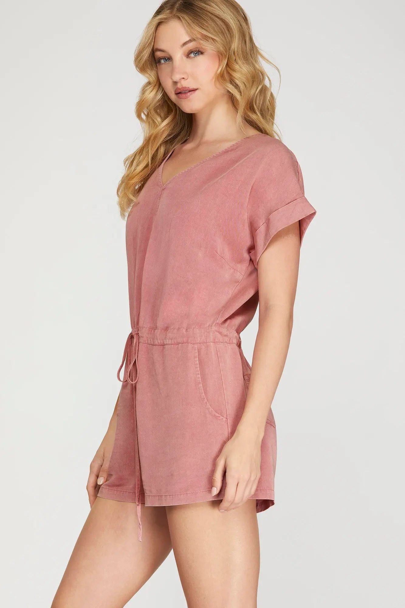 Easy Breezey Drawstring Romper