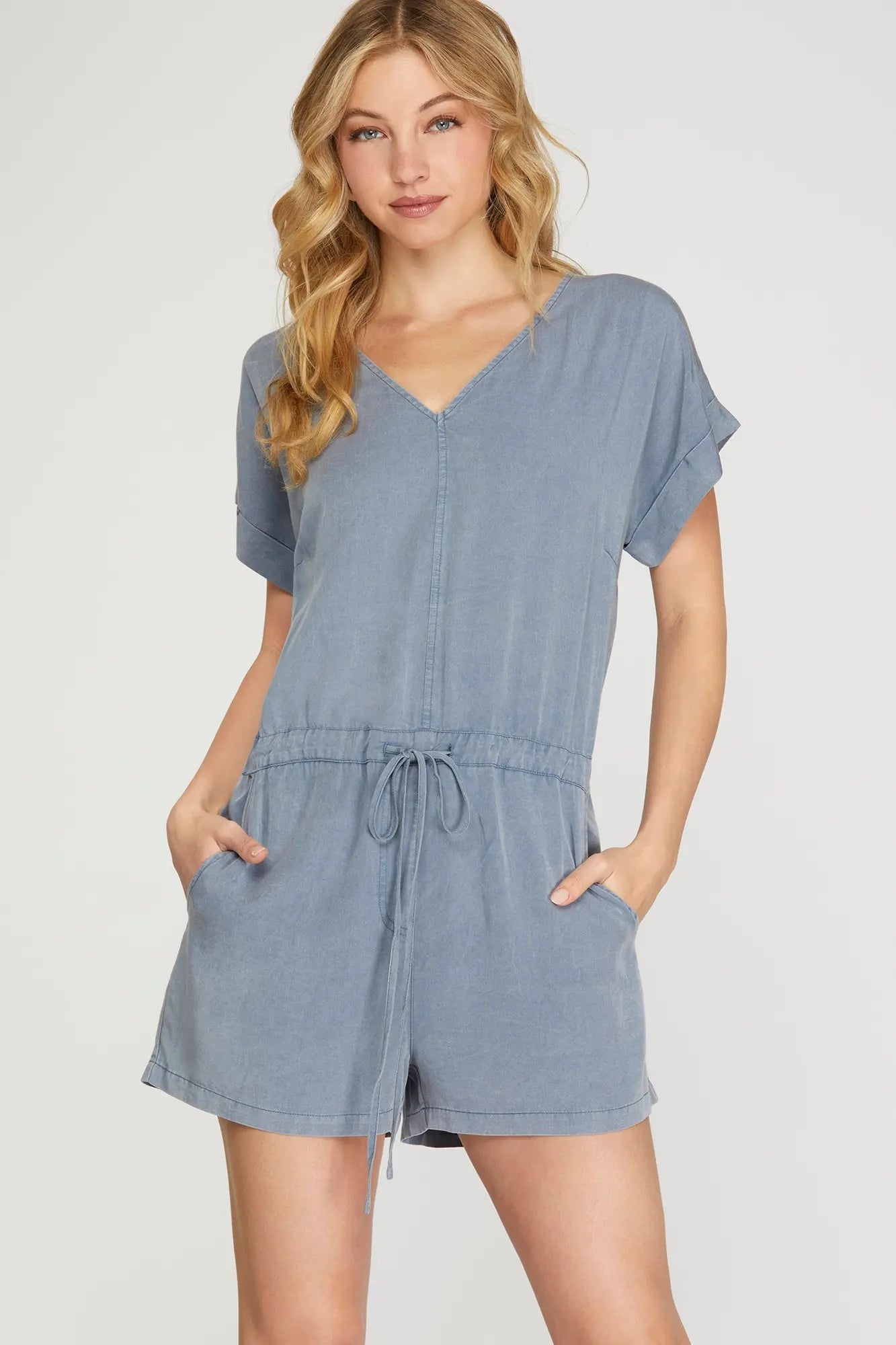 Easy Breezey Drawstring Romper