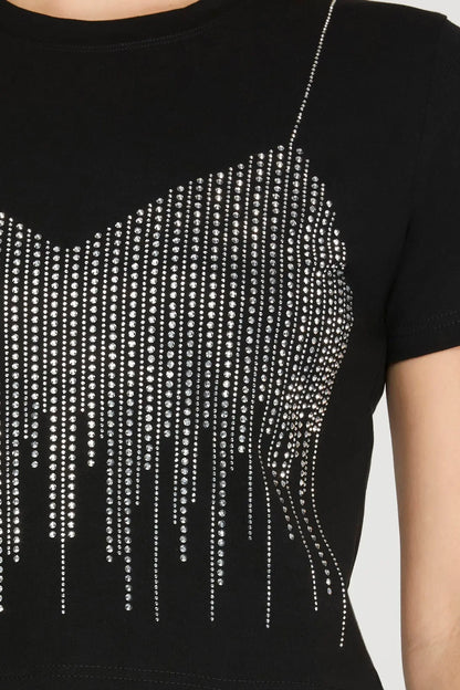 After Dark Rhinestone Tee