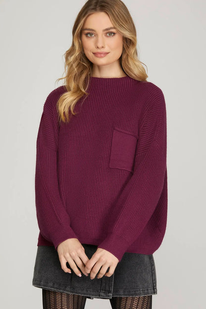 Pocketful of Cozy Knit Sweater