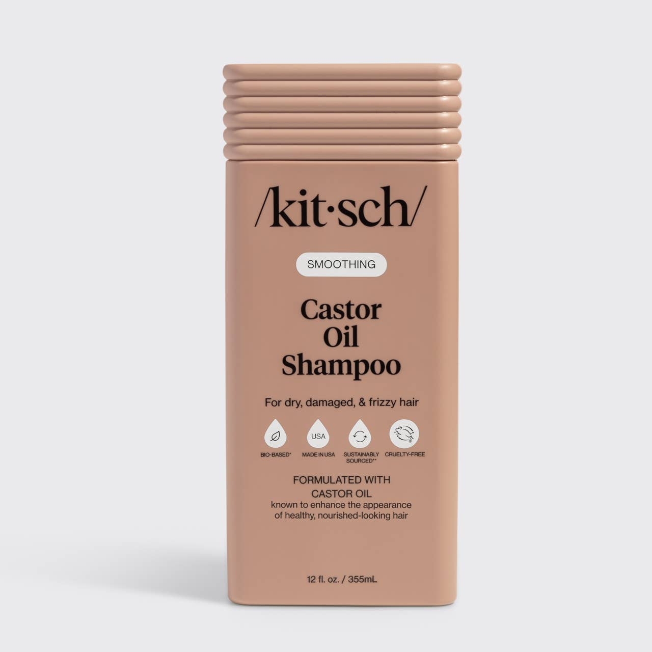 Kitsch Castor Oil Shampoo – Smoothing & Nourishing Hair Wash