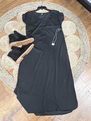 Keepin' it simple maxi dress