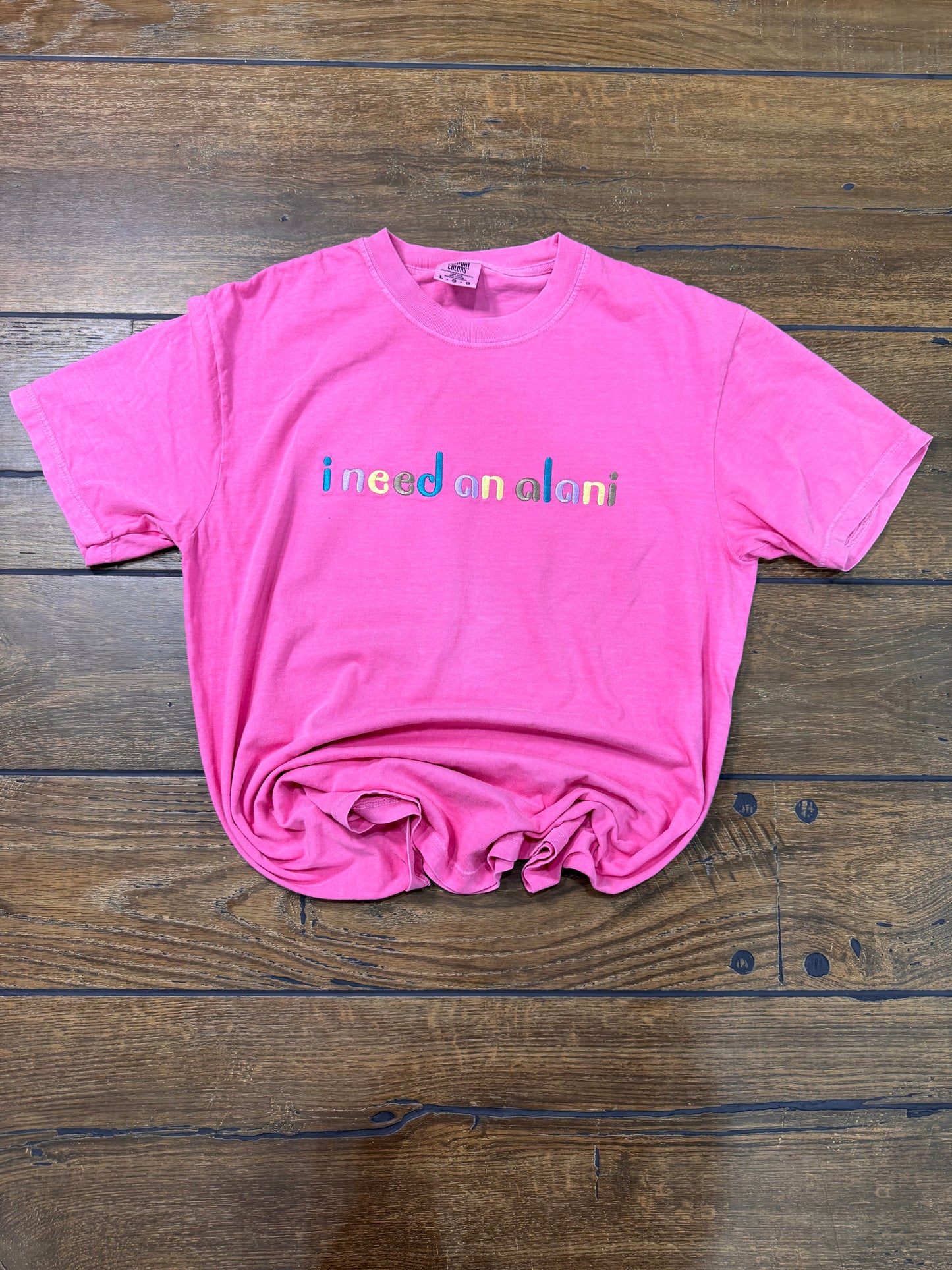 Custom Embroidered Tee Shirt – Personalized Graphic Tee by B7 Boutique