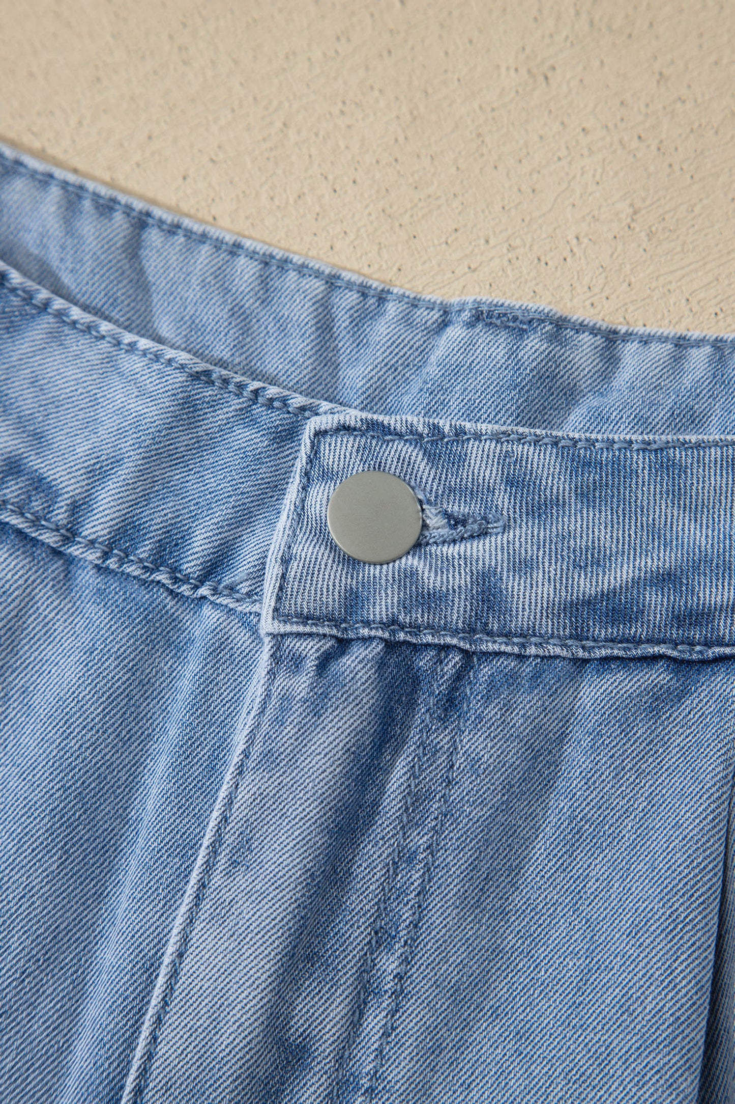 ~PREORDER ~ Myosotis Scalloped Trim Casual Denim Shorts ~PREORDER ~