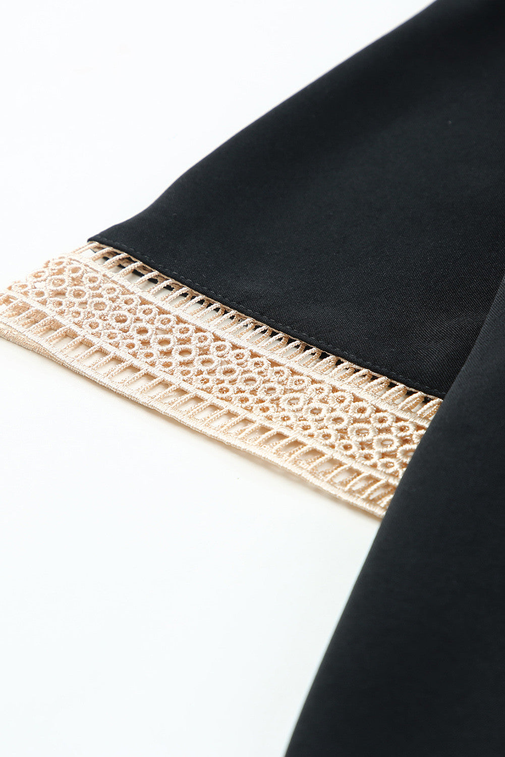 ~PREORDER ~ Lace Trim V Neck Blouse ~PREORDER ~