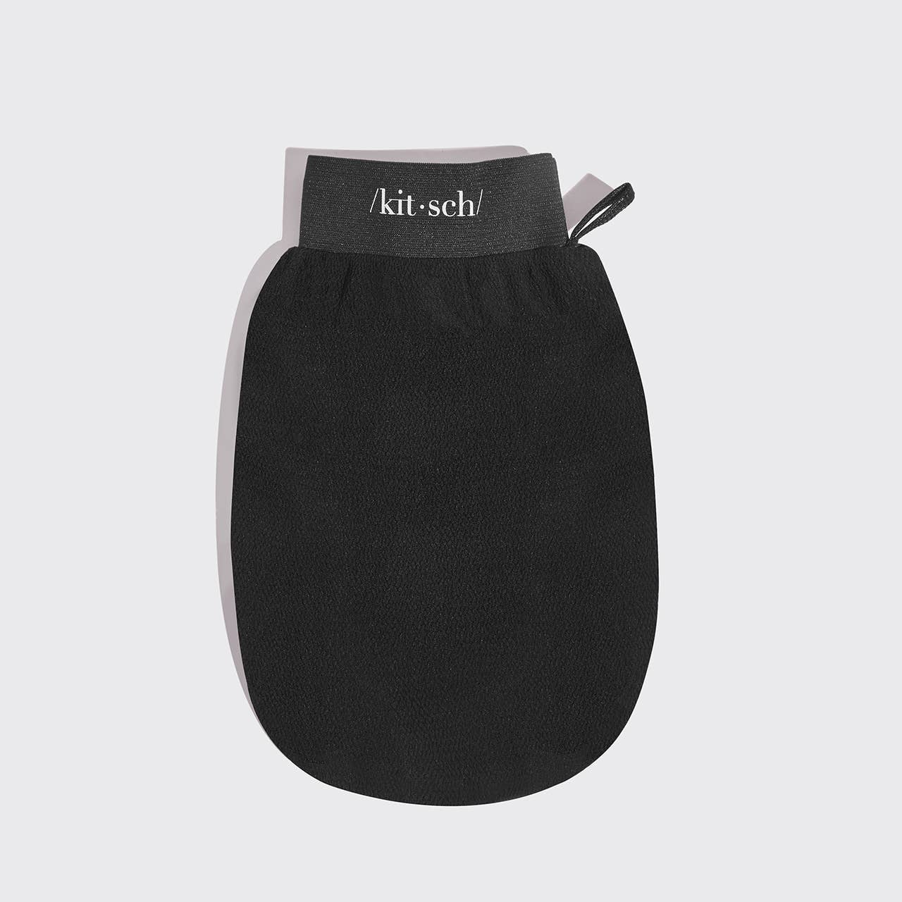 Black Exfoliating Glove – Renew Skin & Smooth Silky Touch by Kitsch