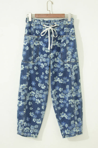 ~PREORDER~ Bluebell Meadow Drawstring Barrel Jeans ~PREORDER~