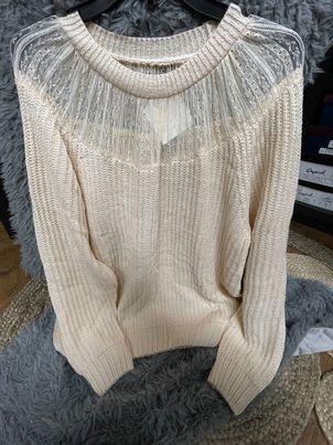 Lacy Top Sweater