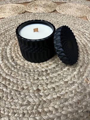 Sleek Wood Wick Candle