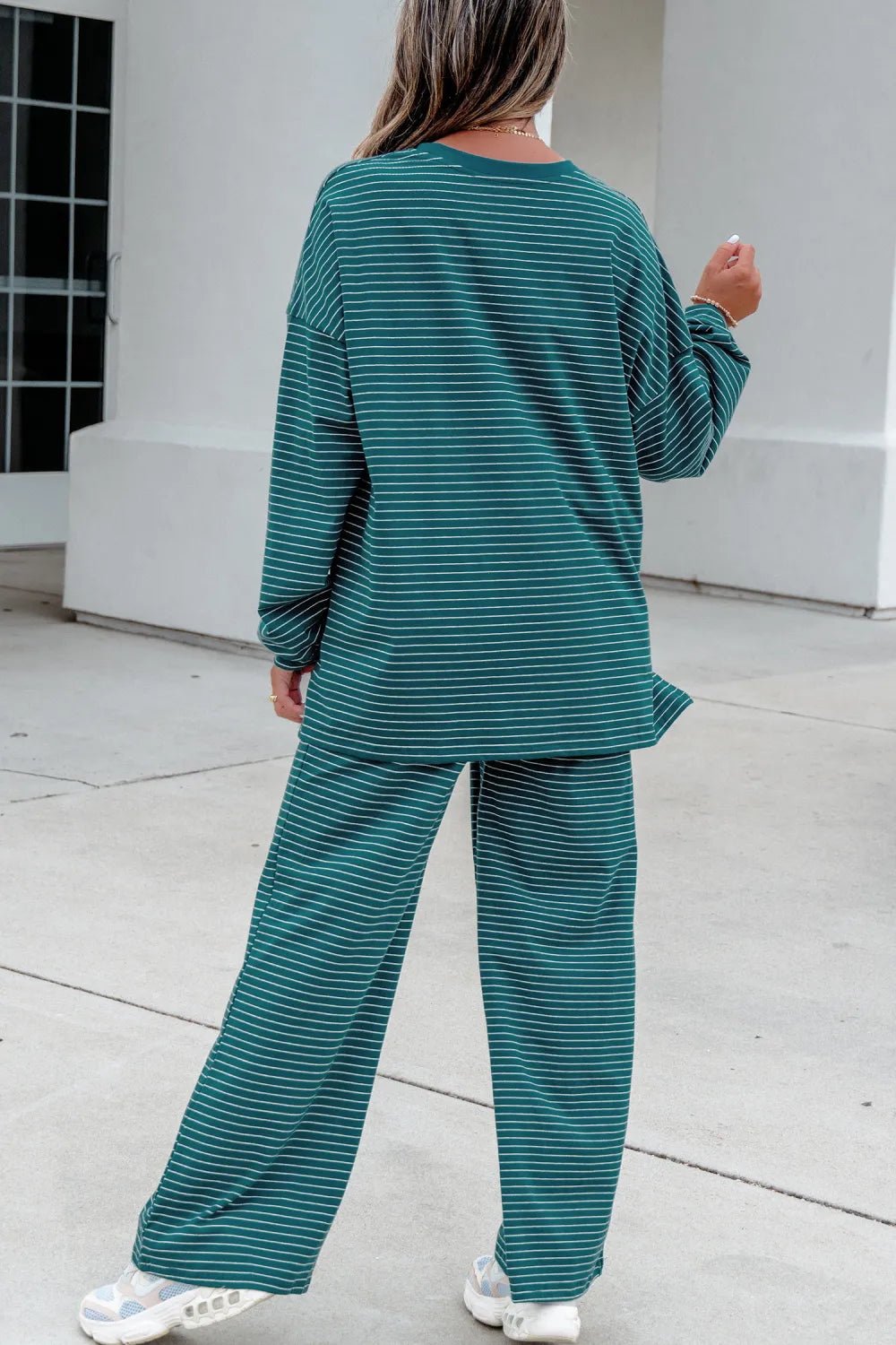 ~PREORDER~ Easy Days Green Stripe Lounge Set ~PREORDER~