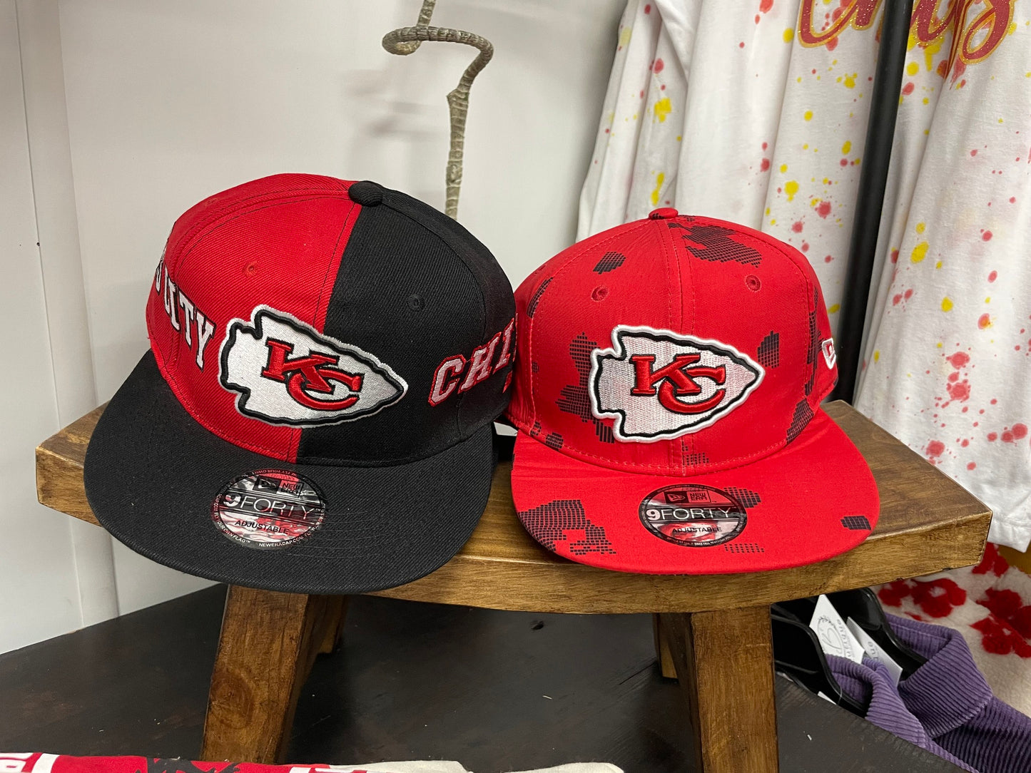 KC Chiefs Adjustable Hats